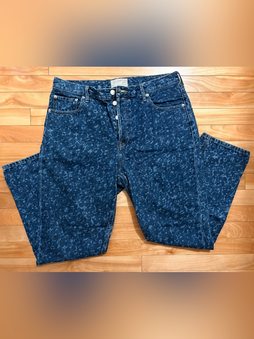Everlane 90s Cheeky Jean in Painterly Strokes